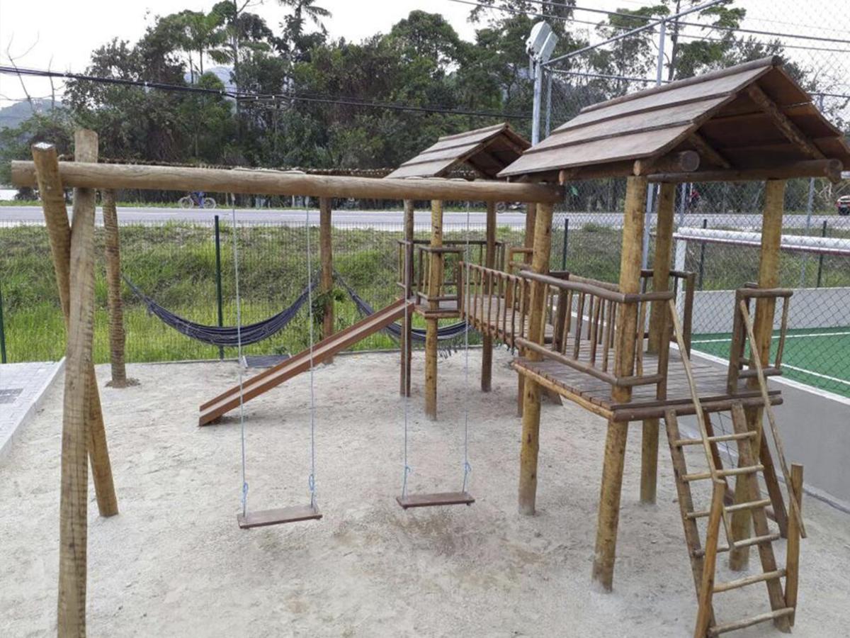 Apartamento Ubatuba Proxima A Praia Grande Com Wifi Bagian luar foto